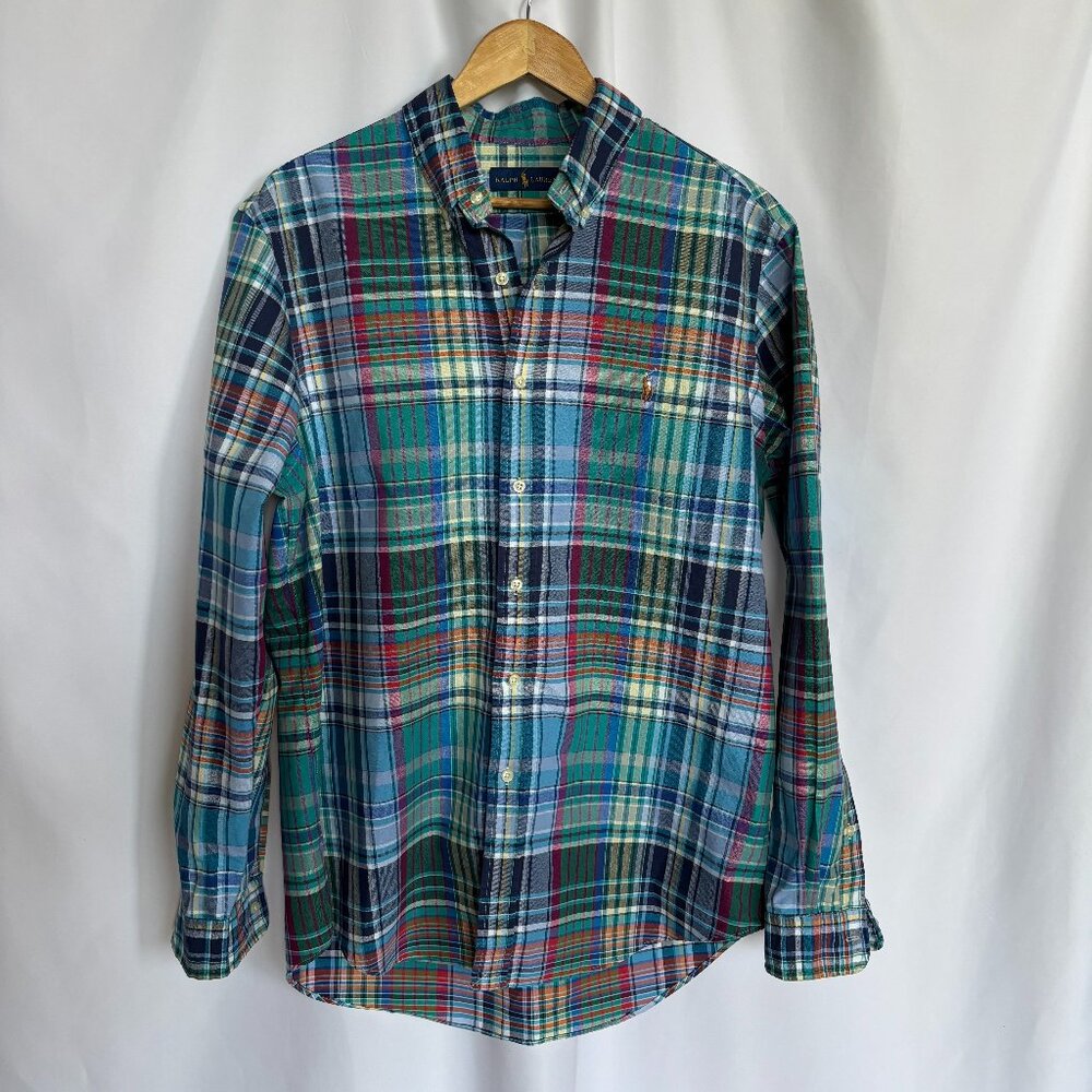 Ralph Lauren Blue Label Men's Vibrant Plaid Shirt